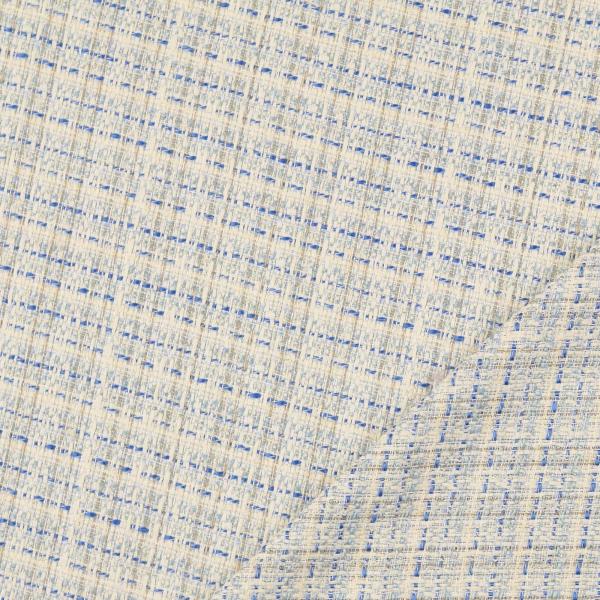 Bouclé, bleu